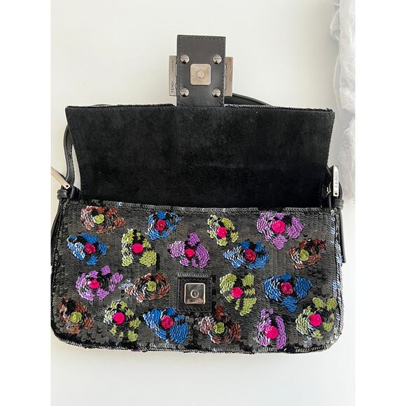 Fendi floral sequin baguette - Picture 4 of 5